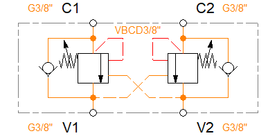 VBCD 3/8" DE/A (V0422)